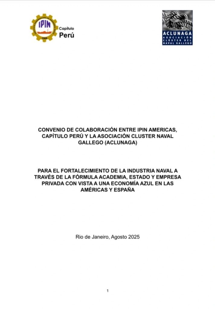acuerdo naval transatlántico España Perú